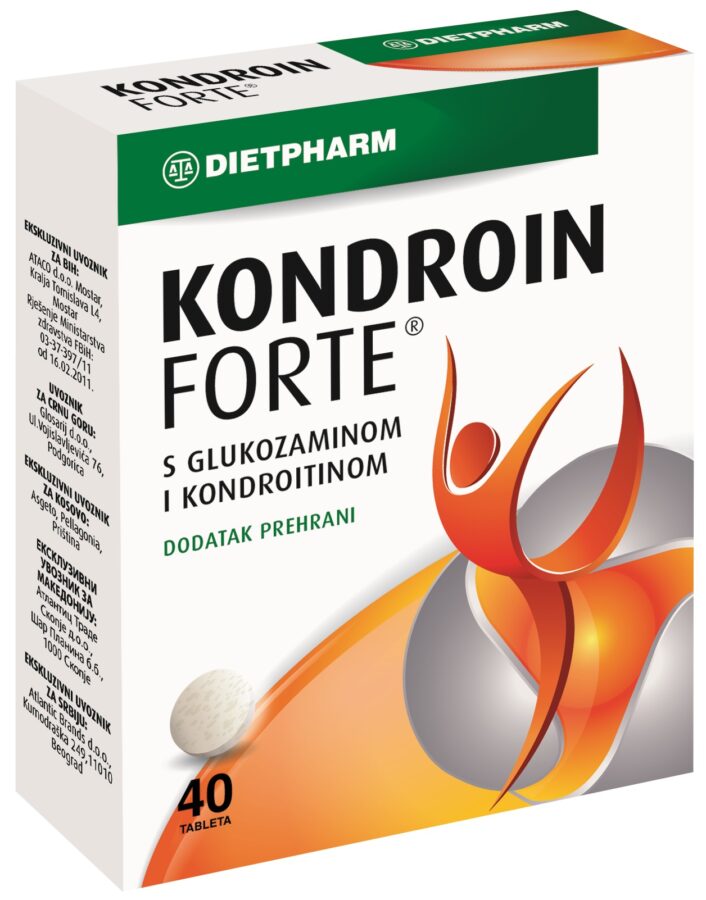 Dietpharm Kondroin Forte tablete, 40 tablet