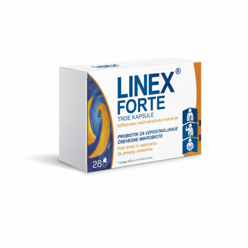 Linex Forte trde kapsule, 28 kapsul
