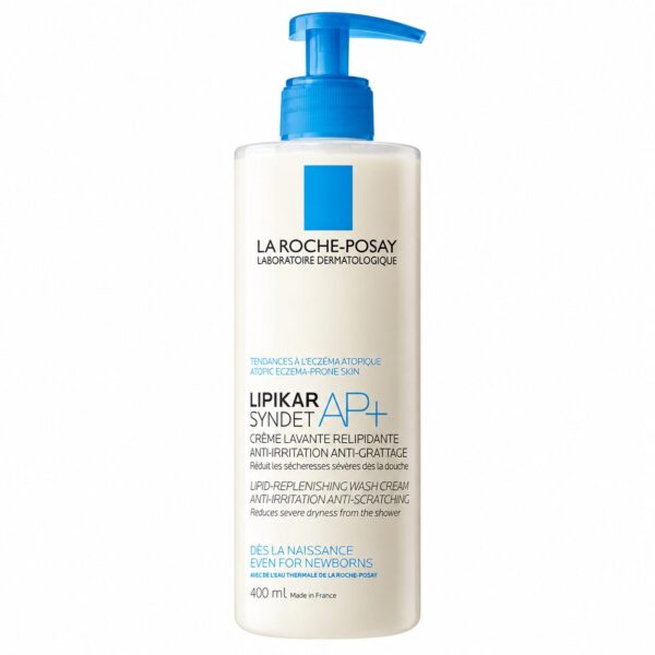 Lipikar Syndet AP+ kremni gel za umivanje telesa – La Roche-Posay, 400 ml