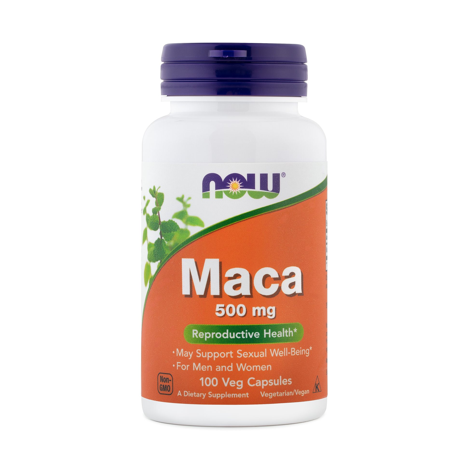 NOW Maca 500 mg, 100 kapsul