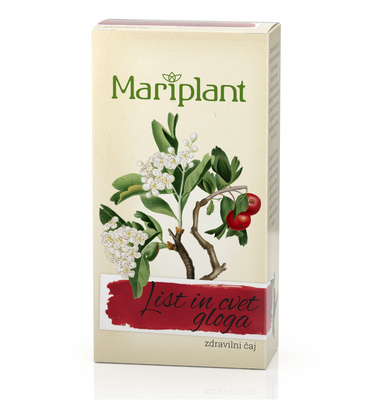 Mariplant list in cvet gloga čaj, 50 g