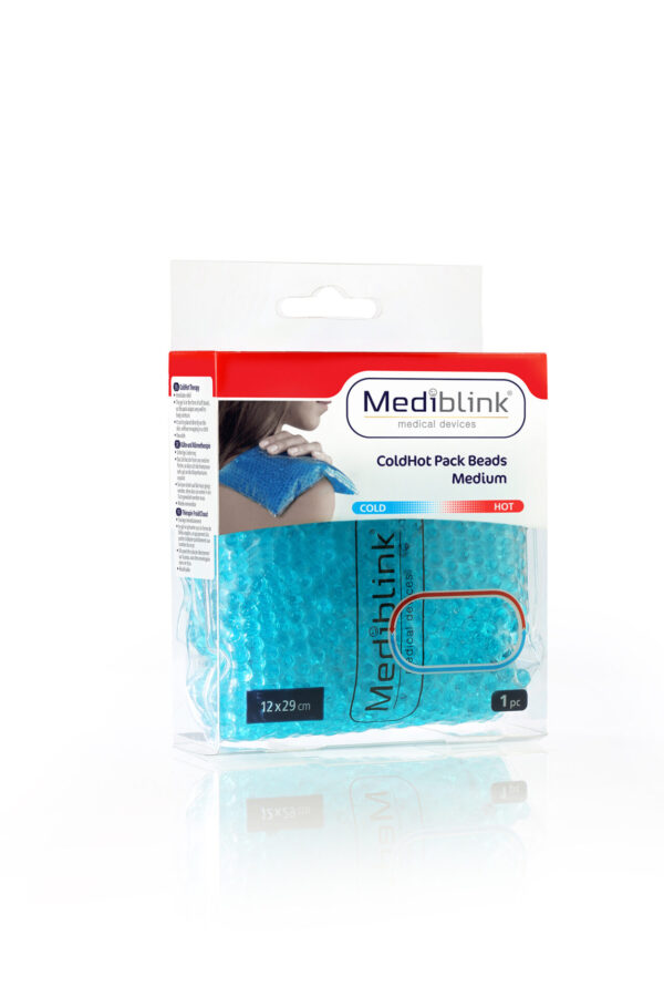 Mediblink M121 hladilno-toplotna blazinica s kroglicami Medium (12 × 29 cm), 1 blazinica