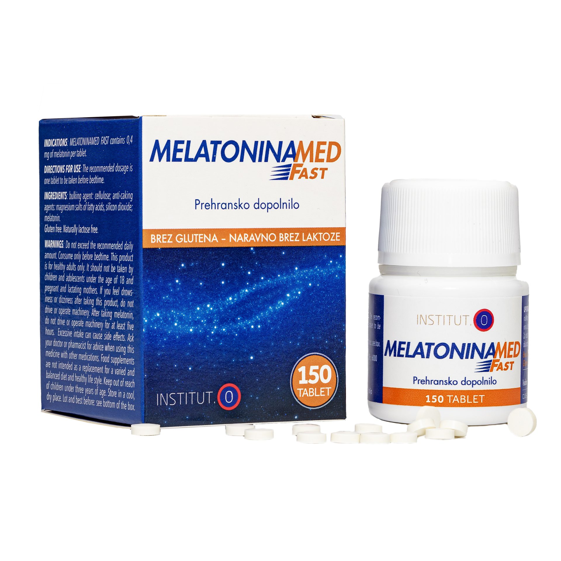 MelatoninaMed Fast tablete, 150 tablet