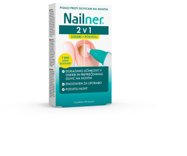 Nailner 2 v 1 pisalo proti glivicam na nohtih, 4 ml
