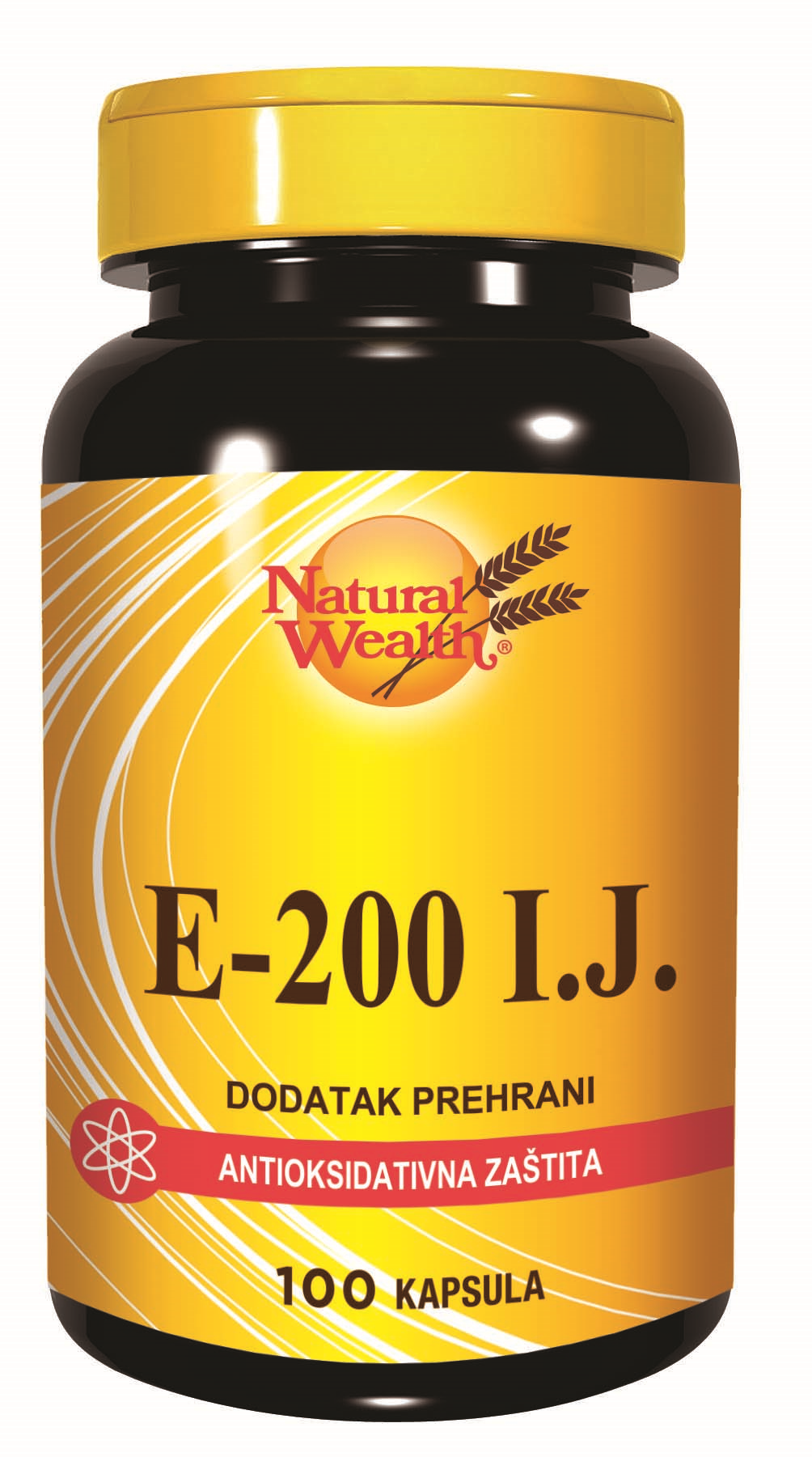Natural Wealth Vitamin E 134 mg 200 IE, 100 kapsul