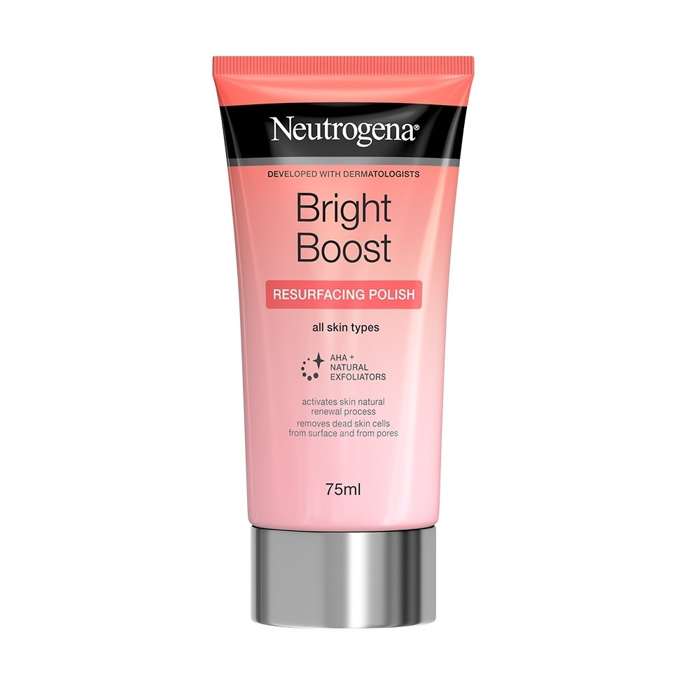 Neutrogena Bright Boost piling za obnovo kože, 75 ml