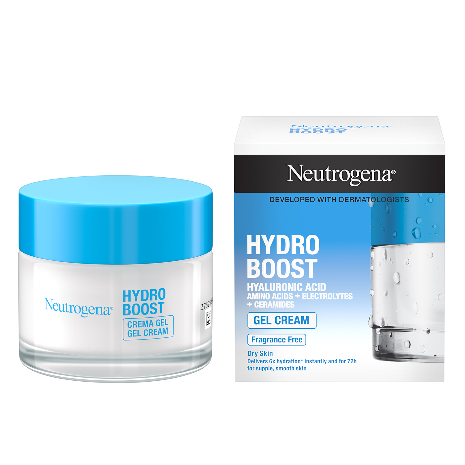 Neutrogena Hydro Boost vlažilni gel za suho kožo, 50 ml
