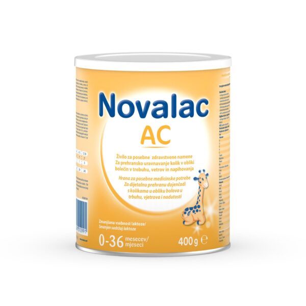 Novalac AC mleko za dojenčke s kolikami (0-36 mesecev), 400 g