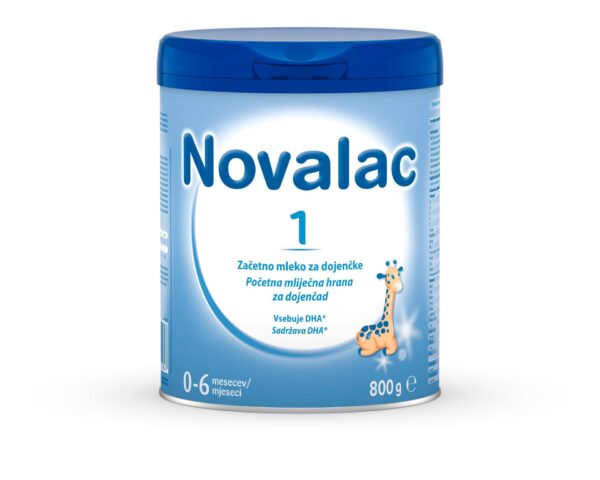 Novalac 1 začetno mleko za dojenčke (0-6 mesecev), 800 g