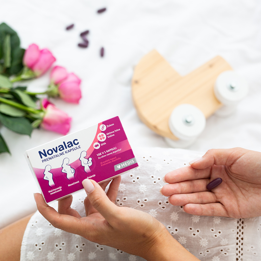 Novalac prenatalne kapsule, 30 mehkih kapsul