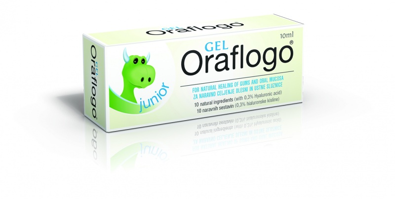 Oraflogo Junior gel za dlesni, 10 ml