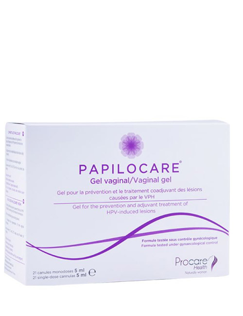 Papilocare vaginalni gel, 21 enoodmernih kanil po 5 ml