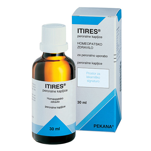 Pekana Itires homeopatske kapljice, 30 ml