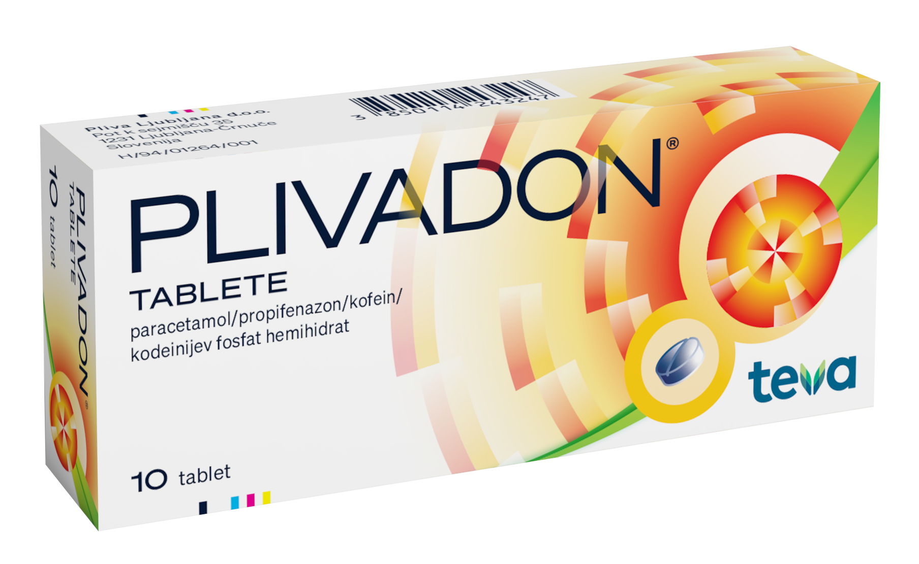 Plivadon tablete, 10 tablet