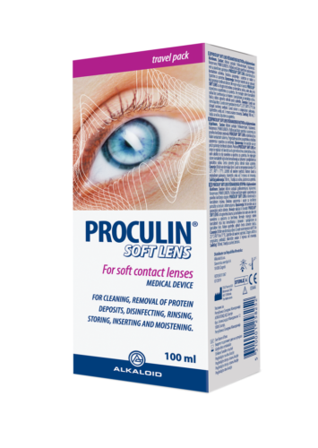 Proculin Soft Lens (Travel Pack) raztopina za mehke kontaktne leče, 100 ml