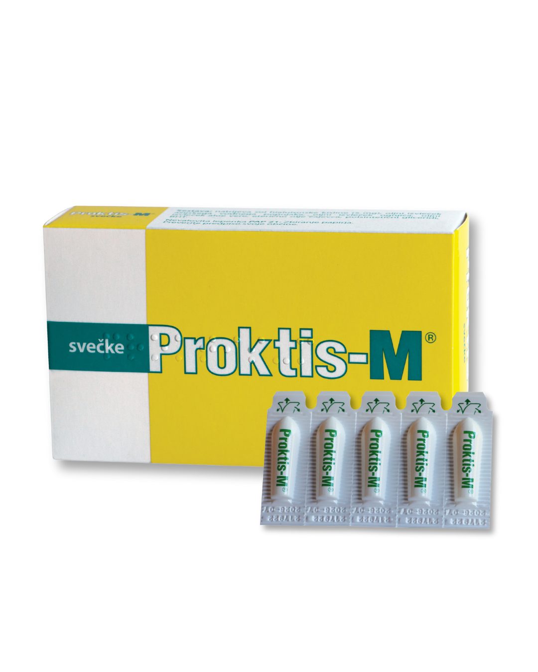 Proktis-M rektalne svečke, 10 svečk