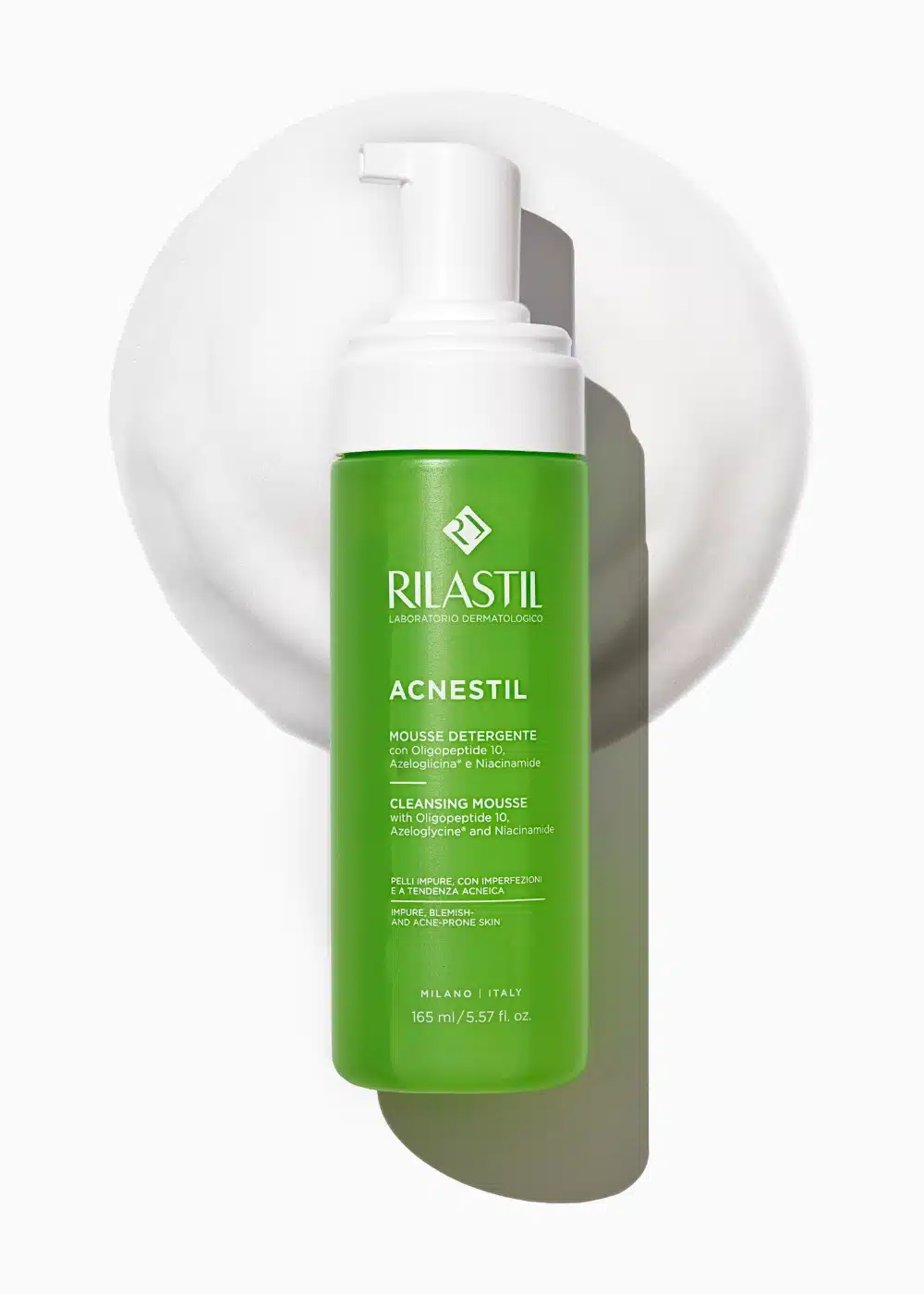 Rilastil Acnestil čistilna pena, 165 ml