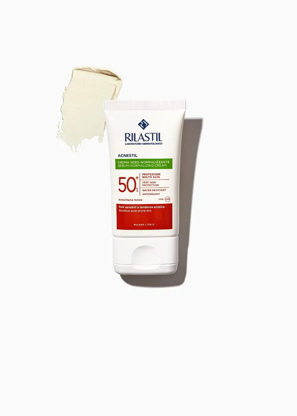 Rilastil Acnestil krema Z50+, 40 ml