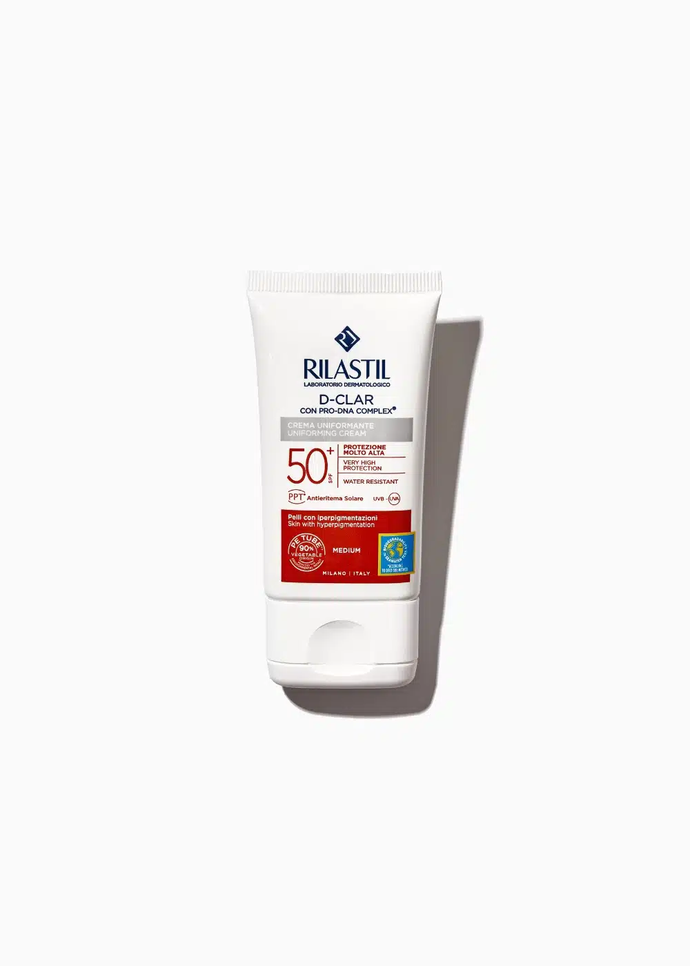 Rilastil D-Clar obarvana krema (odtenek medium) ZF50+, 40 ml