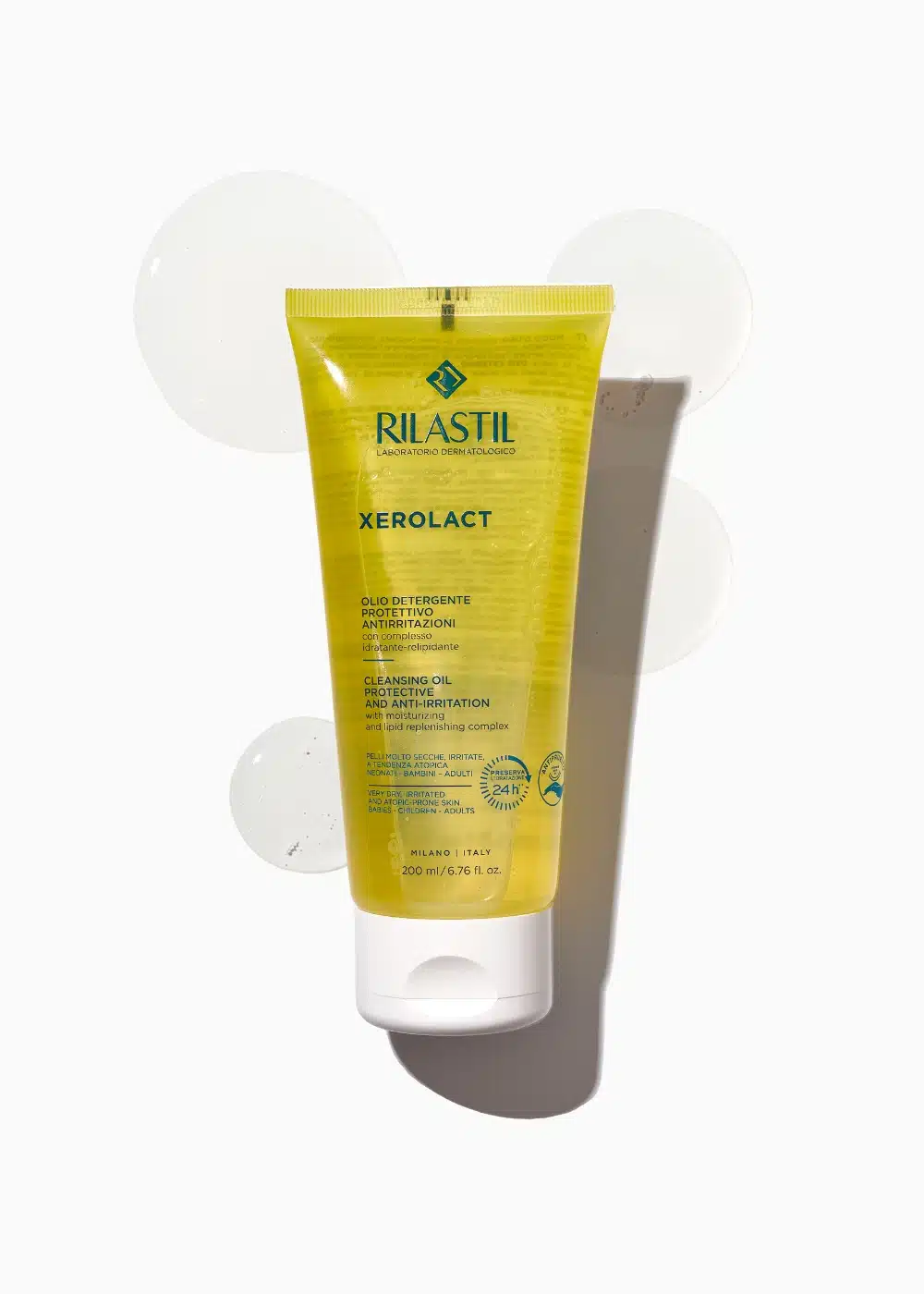 Rilastil Xerolact čistilno olje, 200 ml