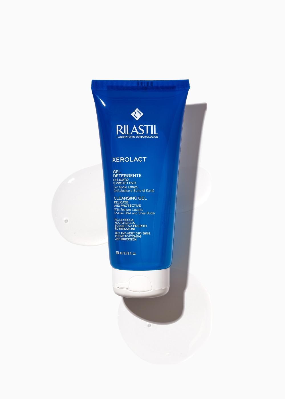 Rilastil Xerolact čistilni gel, 200 ml