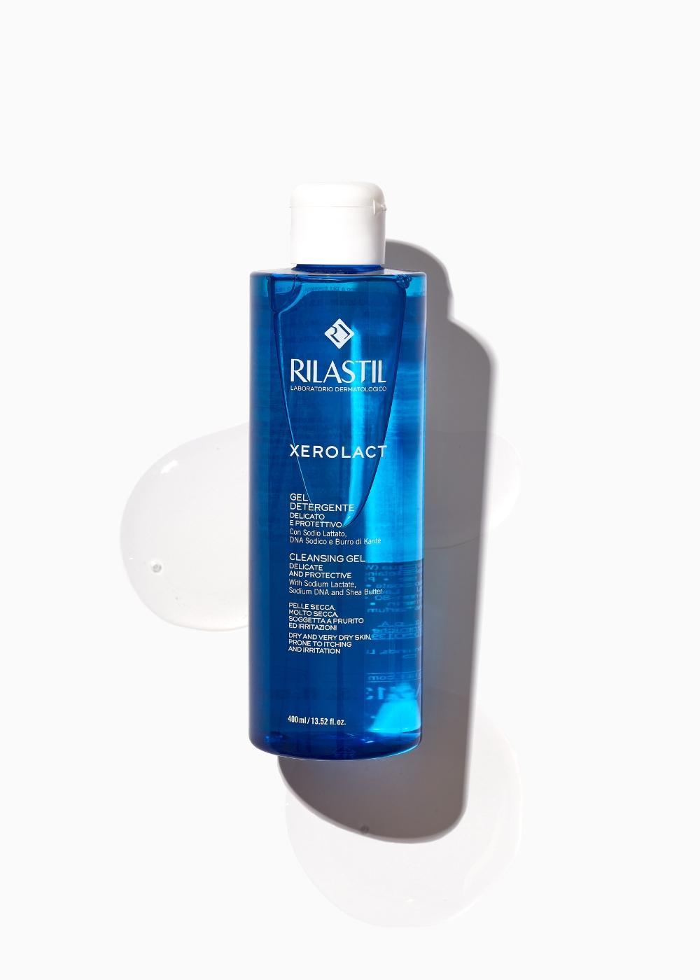 Rilastil Xerolact čistilni gel, 400 ml