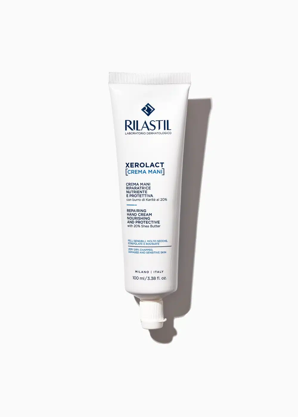 Rilastil Xerolact obnovitvena krema za roke, 100 ml