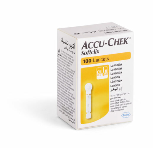 Accu-Chek SoftClix lancete, 100 lancet