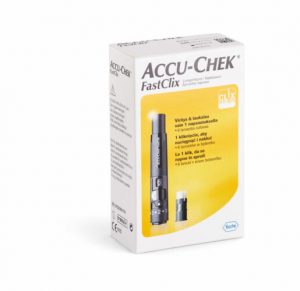 Accu-Chek FastClix sprožilna naprava (1 sprožilna naprava + 6 lancet) 