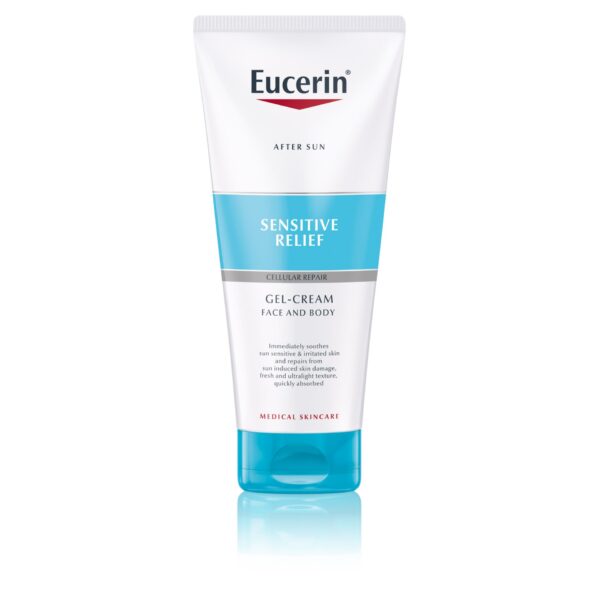 Eucerin After Sun Sensitive Relief kremni gel za nego kože po izpostavljenosti soncu, 200 ml