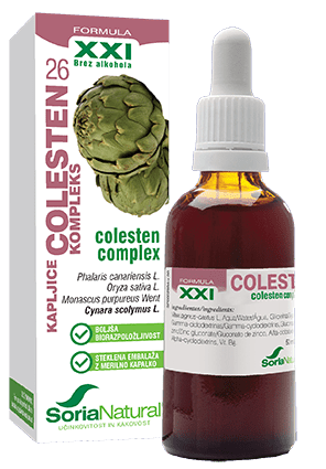 Soria Natural Colesten kompleks XXI brezalkoholne kapljice, 50 ml