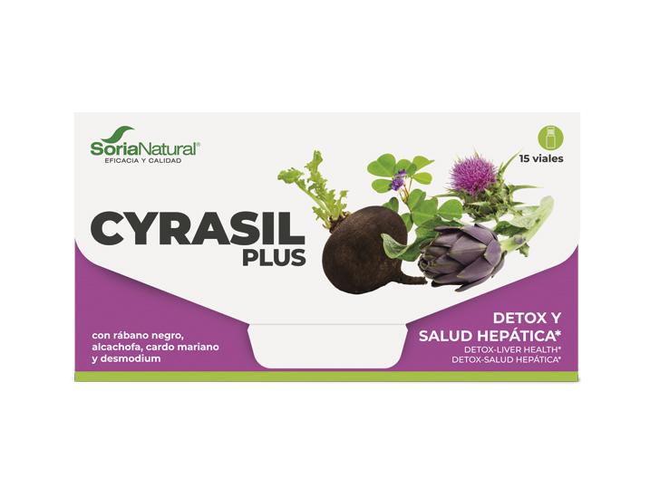 Soria Natural Cyrasil Plus viale s pegastim badljem, 15 x 10 ml