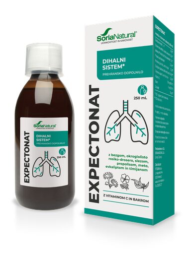 Soria Natural Expectonat z drosero sirup, 250 ml