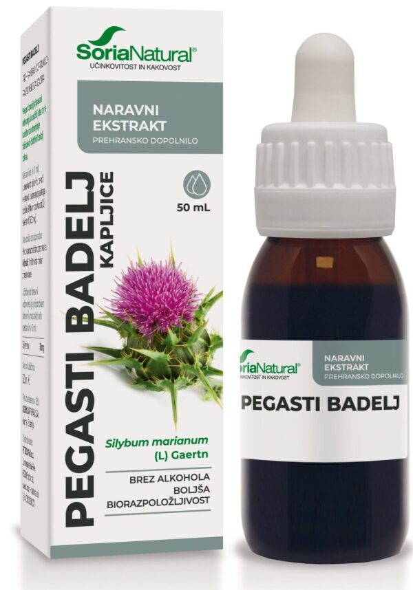 Soria Natural Pegasti badelj brezalkoholne kapljice, 50 ml