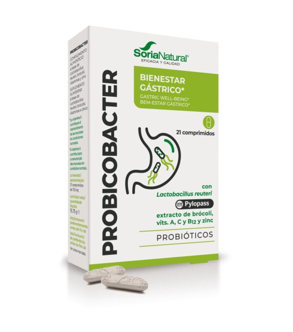 Soria Natural Probicobacter tablete, 21 tablet
