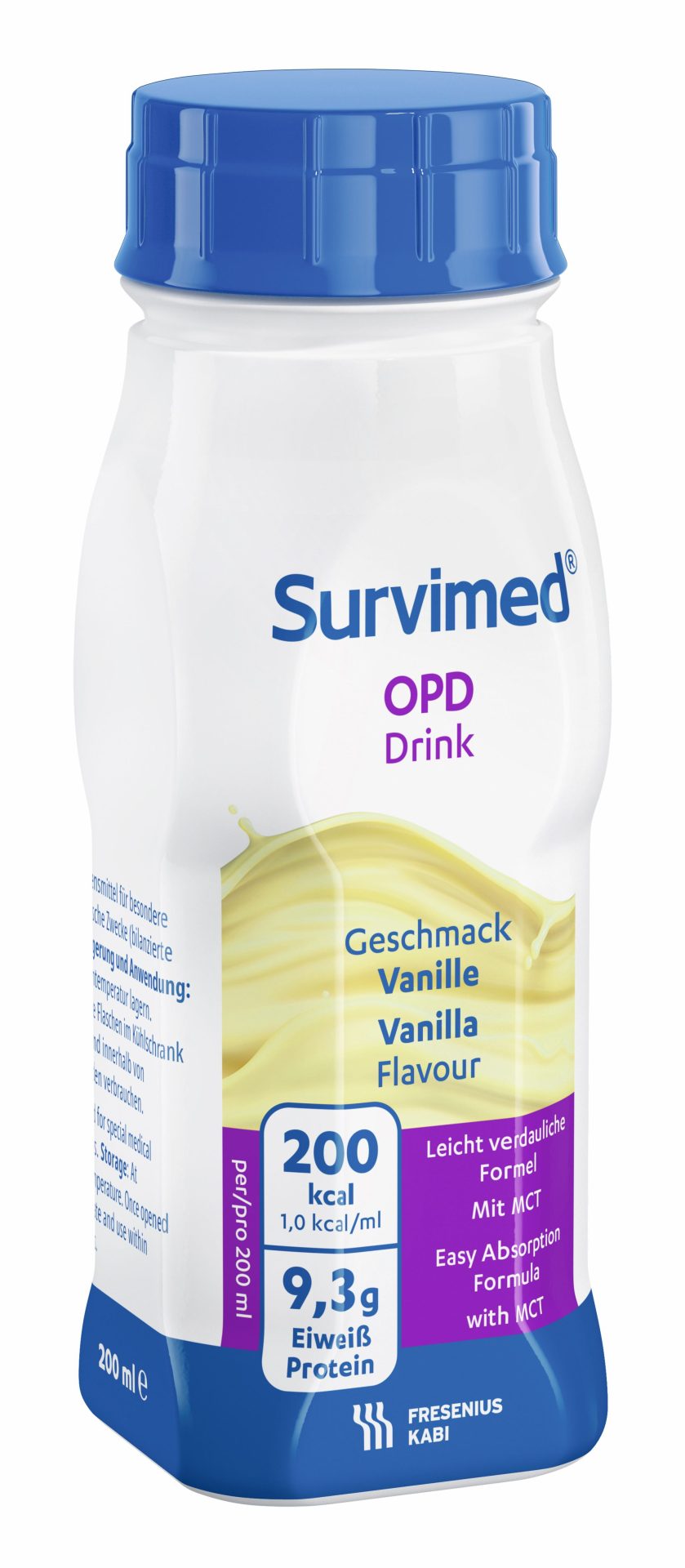Survimed OPD DRINK – okus vanilja, 4 x 200 ml