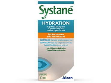 Systane Hydration vlažilne kapljice za oko brez konzervansov, 10 ml
