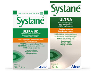 Systane Ultra vlažilne kapljice za oko brez konzervansov, 10 ml