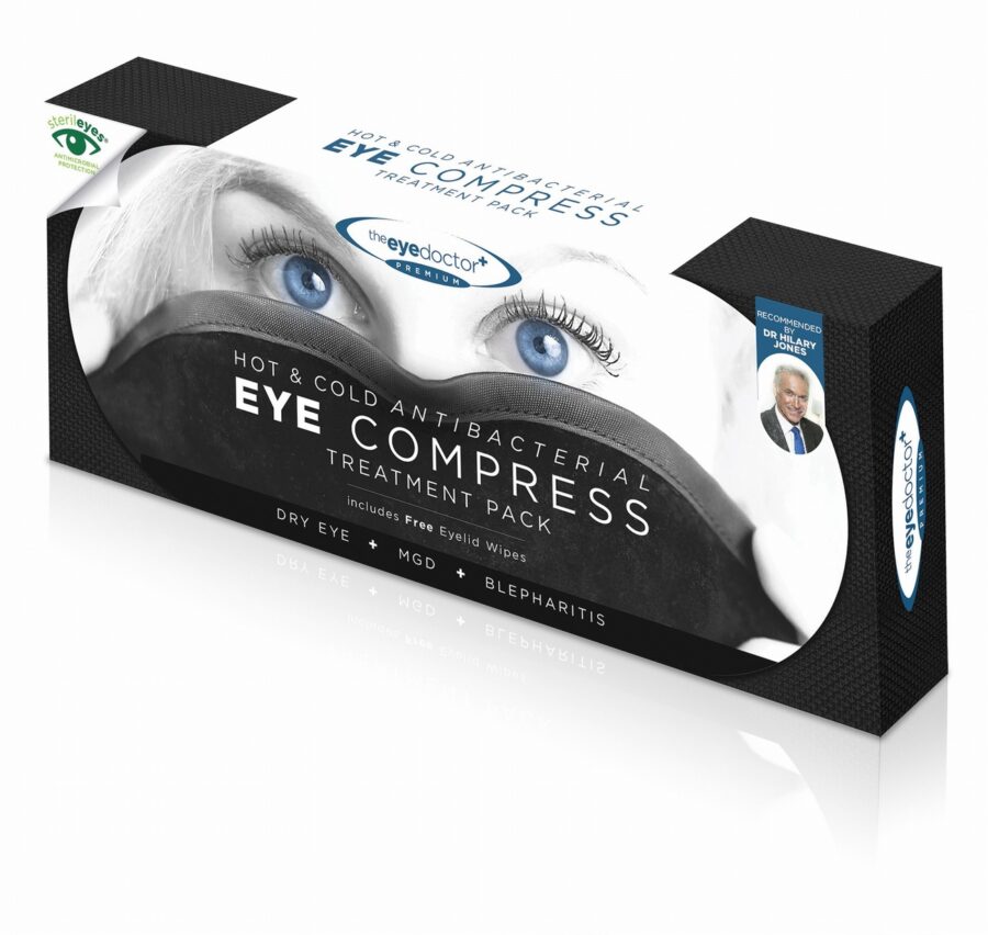 The Eye Doctor Premium Sterileyes grelno hladilna očesna preveza