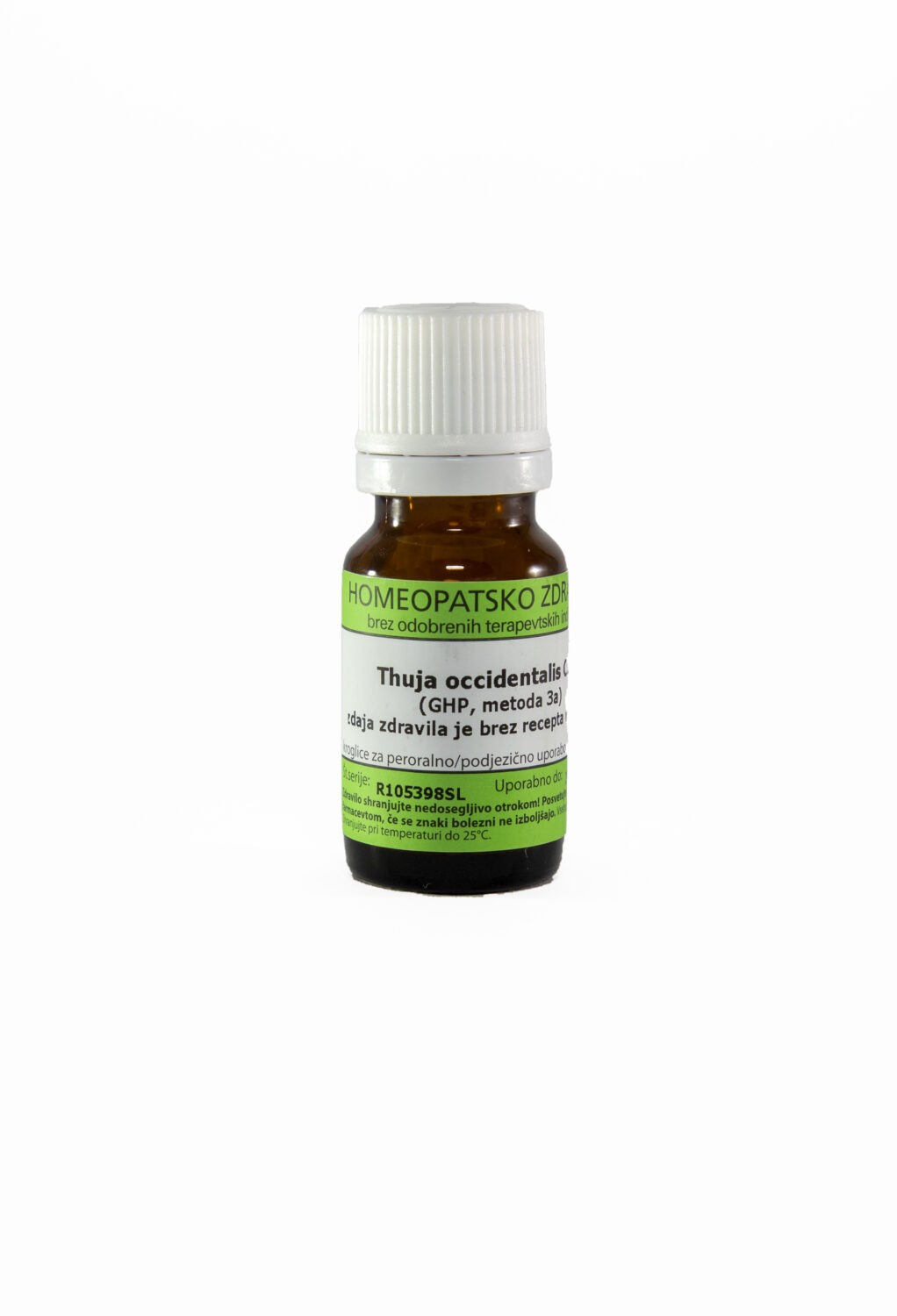 Thuja occidentalis C30 homeopatske kroglice, 1 g