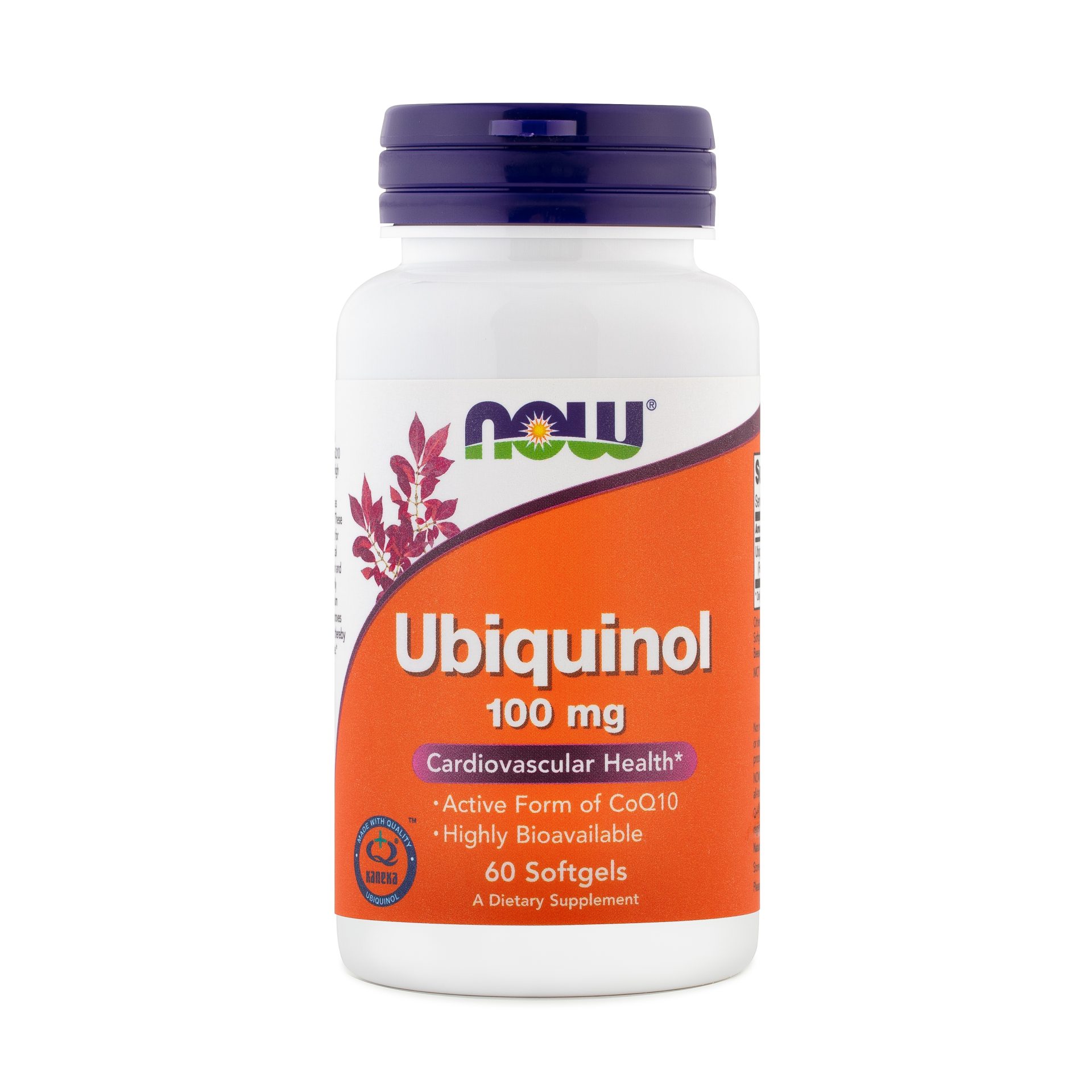NOW Ubiquinol 100 mg, 60 kapsul