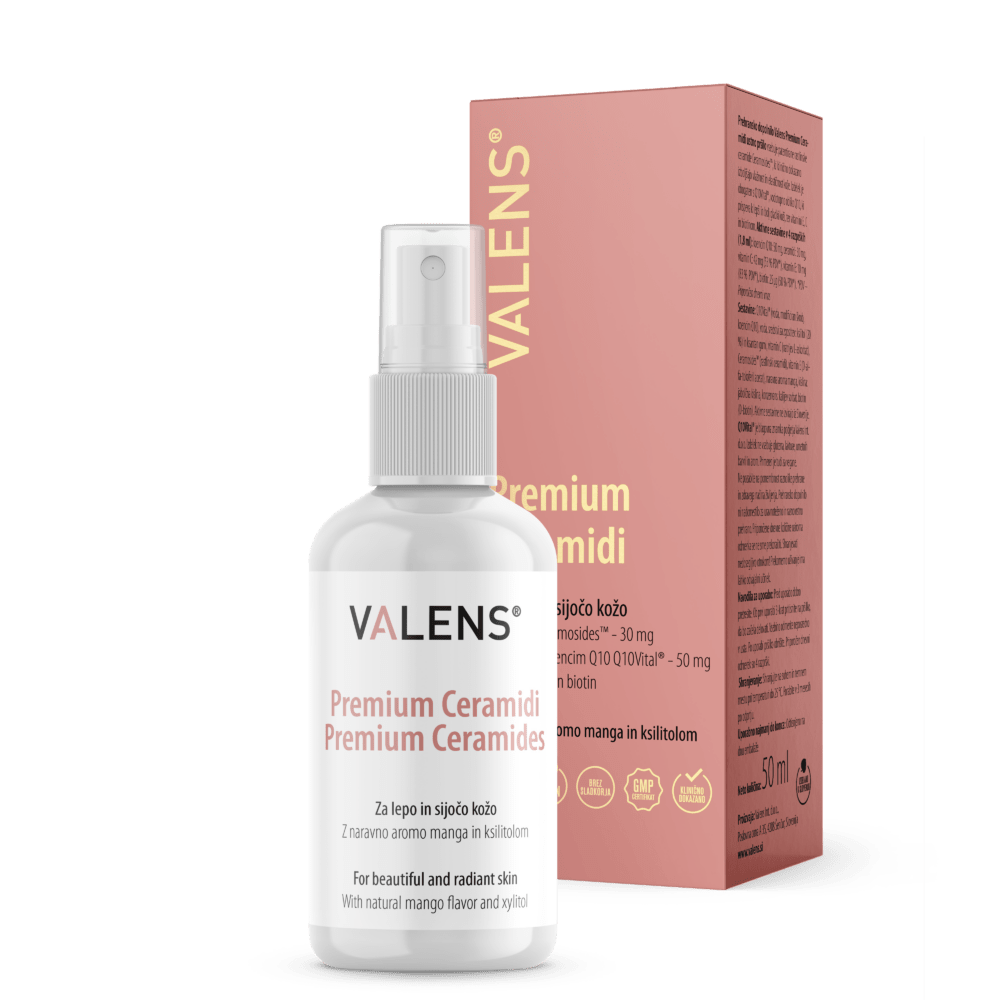 Valens Premium Ceramidi ustno pršilo, 50 ml