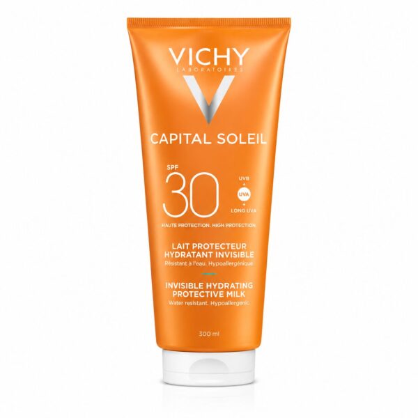 Vichy Capital Soleil Mleko za telo za zaščito pred soncem za vso družino ZF 30, 300 ml