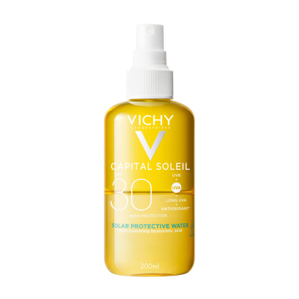 Vichy Capital Soleil Hidratantna vodica za zaščito pred soncem ZF 30, 200 ml