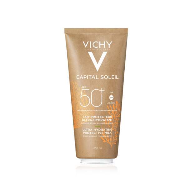 Vichy Capital Soleil Mleko za zaščito pred soncem ZF 50+, 200 ml