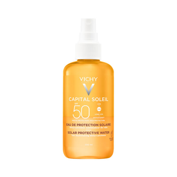 Vichy Capital Soleil Tonirana vodica za zaščito pred soncem ZF 50, 200 ml