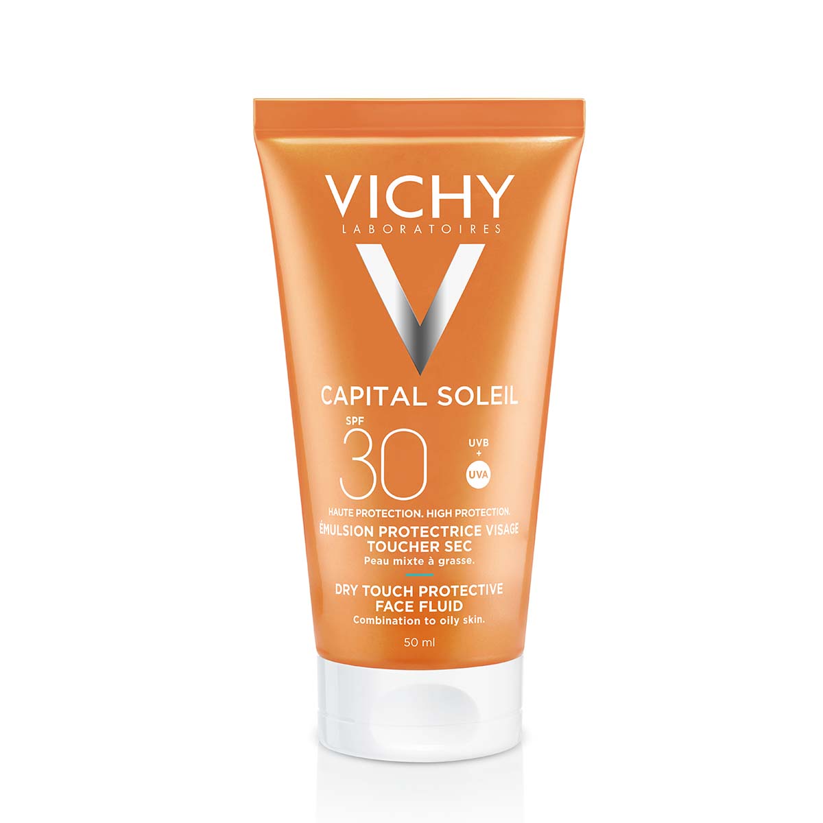 Vichy Ideal Capital Dry touch emulzija za obraz ZF 30, 50 ml