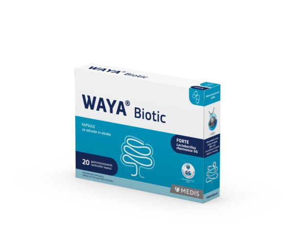 WAYA Biotic kapsule za odrasle in otroke, 20 kapsul