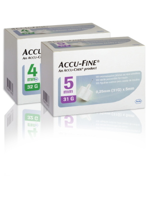 Accu-Fine igle za inzulinske peresnike 4 mm, 32G, 100 igel