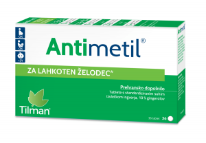 Antimetil ingver tablete, 36 tablet 